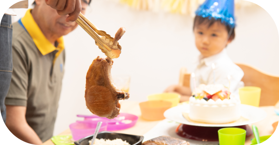 子どもたちもテンションMAXです。