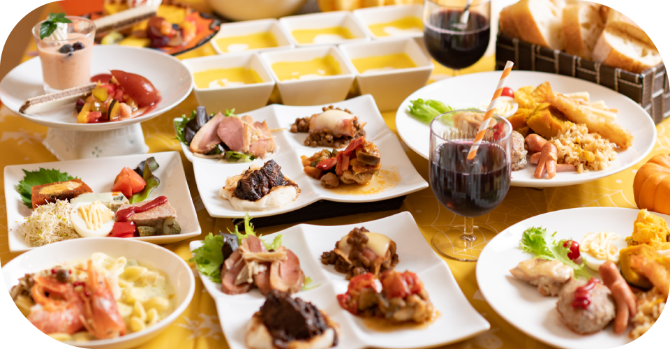 「子どもたちも楽しめるお料理を」ってリクエストして、素敵なキッズプレートにしてくれました!